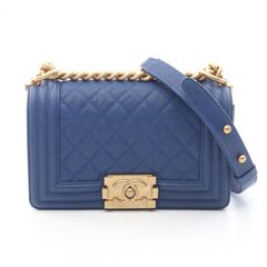 お値下げ可【CHANEL ハンドル付 BOYCHANEL 25 ブルーグリーン】 - メルカリ