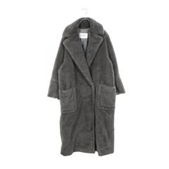 MaxMara テディベア ロングコート グレー XS - メルカリ