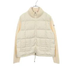 モンクレール MONCLER ダウンジャケット ニット切替 9B00003 ナイロン ウール CARDIGAN TRICOT ジャケット レディース Used Aのサムネイル