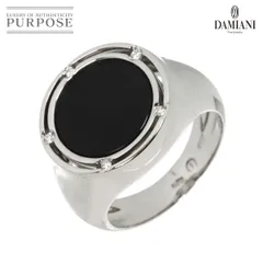ダミアーニ DAMIANI Dサイド 16号 リング オニキス ダイヤ 5P K18 WG ホワイトゴールド 750 指輪 Onyx Ring【証明書付き】 90316802のサムネイル