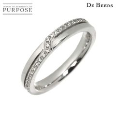 DE BEERS 750 ハーフエタニティ リング 5号 - メルカリ