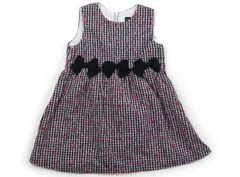 【べべ/BeBe】ジャンパースカート 100サイズ 女の子【子供服・ベビー服】（2111979）