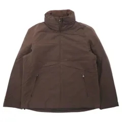 NAUTICA スタンドカラージャケット L カーキ コットン ポリエステル フード収納式 ワンポイントロゴ刺繍