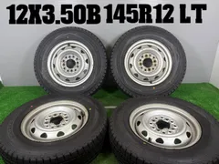送料無料★12x3.50B 4穴 PCD100 145R12 LT ダンロップ SV01 4本  中古 冬 タイヤ ホイール セット  スタッドレス TB1199のサムネイル