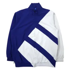 adidas originals トラックジャケット ジャージ 4XO ブルー ナイロン メッシュ切り替え ビッグサイズ Equipment Bold Tracktop BR3840