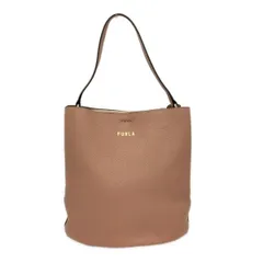 極美品 フルラ ダナエ 2way レザー ショルダーバッグ 上品コーデ ブラウン メルカリ