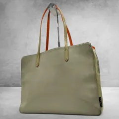 PaulSmith ポールスミス トートバッグ オールレザー ビジネスバッグ A4可 緑 2678