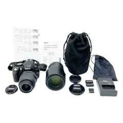 Nikon D3100 ニコン ダブルレンズ デジタル 一眼レフ カメラ 中古 ニコン（Nikon） Nikon D3100 レンズキット デジタル 一眼レフ カメラ