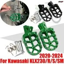 カワサキ KLX230 KLX230R KLX230S KLX230SM KLX 230 R S SM 230R 230S 230SM 用アクセサリー フットレスト フットペグ フットペグレスト ペ