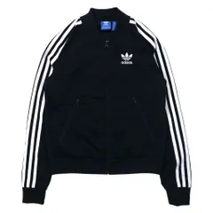 adidas originals スーパースター トラックジャケット ジャージ ATP型 S ブラック ポリエステル トレフォイルロゴ 3ストライプ BK5931