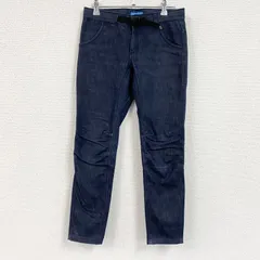 Columbia　コロンビア　ホワイトストーンポイントパンツ　刺繍ロゴ　ジップフライ　インディゴ　Sサイズ　古着