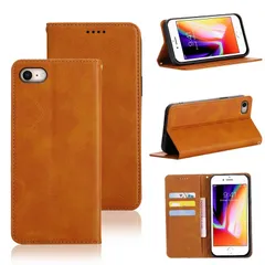 適用 iPhone SE (第2世代/第3世代) ケース 手帳型 (4.7インチ対応) iphone8 用 iphone7 用 手帳型 ケース カバー PUレザー カード収納 財布型 耐衝撃 ケース マグネット スタンド機能付き 5色 (適用 iPhone 7