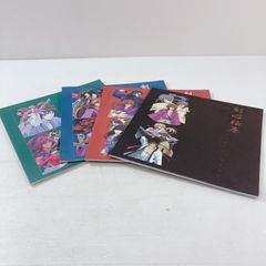 루로니 검심 메이지 검객 낭만담 LD 레이저 디스크 BOX 검심 그림 권 설정 자료집 나미 만화 복도 콘티