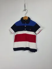 (ハングルタグ正規品) ポロ ラルフローレン ボーダー柄 半袖 Tシャツ キッズ 3歳 0422