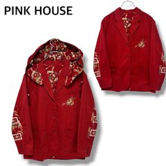 レア！ピンクハウス PINKHOUSE ゼッケン ストロベリー ブルゾン - メルカリ