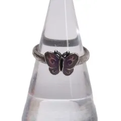 アナスイANNA SUI バタフライリング ピンク13号