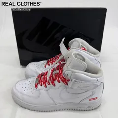 Supreme×NIKE/シュプリーム×ナイキ AIR FORCE 1 MID SP/エアフォース1 ミッド ホワイト FZ8784-100/26.5