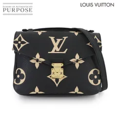 新品同様 ルイ ヴィトン LOUIS VUITTON バイカラー モノグラム アンプラント ポシェット メティス MM 2way ショルダー バッグ 90320214