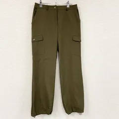 LANVIN　ランバン　デサント　カーゴパンツ　6つポケット　カーキ　42サイズ　古着のサムネイル