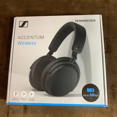 Sennheiser ACCENTUM Headphone ヘッドホン bluetooth ワイヤレスノイズキャンセリング - 50時間再生、ハイブリッドノイズキャンセリング (ANC)
