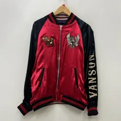 【加古川店】 中古 VANSON | バンソン スーベニアジャケット トムとジェリー リバーシブル サイズ：L 【93】