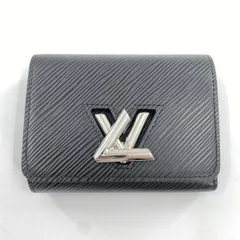 【中古】LOUIS VUITTON ポルトフォイユ ツイストコンパクトXS M63322 エピ ブラック シルバー ルイ・ヴィトン[10]