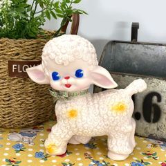 ひつじのラバードール ヴィンテージ風 アメリカンファンシー レトロ