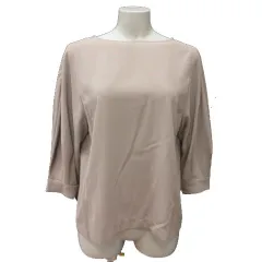 アーバンリサーチ ドアーズ URBAN RESEARCH DOORS ブラウス ボートネック 七分袖 ONE ベージュ /MS