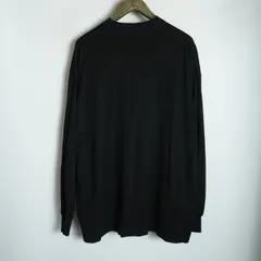 UNIVERSAL PRODUCTS ユニバーサル プロダクツ Mock Neck L/S T-shirt モックネック ロングスリーブ Tシャツ 223-60110 黒サイズ3 1824Q★4のサムネイル