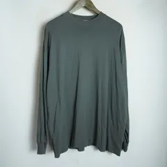 UNIVERSAL PRODUCTS ユニバーサル プロダクツ Mock Neck L/S T-shirt モックネック ロングスリーブ Tシャツ 223-60110 灰サイズ3 1823Q★4のサムネイル