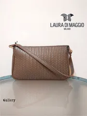 【未使用・新品】【公式正規取扱い】LAURA DI MAGGIO(ローラディマッジオ) メッシュ型押し ハンドバッグ　バッグ　レディスバッグのサムネイル