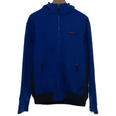 【中古】　Columbia　ナイロンジャンパー　裏地フリース　無地　ワンポイント　アウトドア　古着　/4387