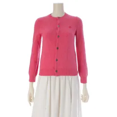 プレイコムデギャルソン AD2021 21AW ウール ニット カーディガン トップス ピンク Ｓ【中古】