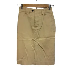  ディースクエアード DSQUARED2 レディース 膝丈 タイトスカート コットン チノ 36 ベージュ 73MA037【ZY5】のサムネイル