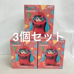 未開封 ガンダム45周年×初音ミク シャアザクぐるみ 初音ミクver. フィギュア 3個セット SF4B76 c107