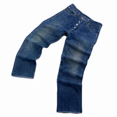 リーバイス デニムパンツ 501xx メンズ W32 ストレート 濃紺 ボタンフライ 90s USA製 希少 ジーンズ ジーパン