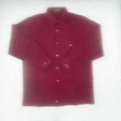 FIEL LORD　フィールロード　レトロシャツ　エンジ　Lサイズ　〇□・〇◇