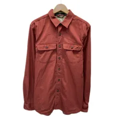 【中古】　L.L.Bean　ワークジャケット　カバーオール　ジャケット　アウター　フルボタン　無地　胸ポケット　アウトドア　古着　/1151