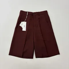 未使用 OAMC オーエーエムシー CESAR SHORT WOOL / POLY ショート パンツ ショーツ DARK RED サイズ 44 804-0080のサムネイル