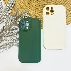 iPhone 12 13 14 Plus Pro ProMax  スマホケース TPU カバー ソフトケース グリーン