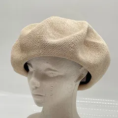 KO4078□CA4LA  カシラ ベレー帽 春夏 コットン Normal Person ベージュ系 59ｃｍ程度