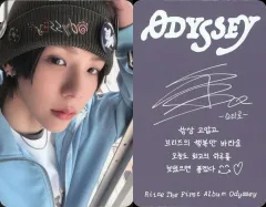 【中古】コレクションカード(男性) RIIZE/ショウタロウ(SHOTARO)/裏面グレー・印刷サイン・メッセージ入り/CD「ODYSSEY」(SUNLOVE Limited Edition Ver.)封入フォトカード