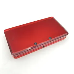 【中古】本体）【ジャンク】任天堂/Nintendo 3DS フレアレッド/CTR-001/※本体キズ大[6]