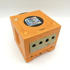 【中古】本体S）【ジャンク】Nintendo ゲームキューブ オレンジ ゲームボーイプレイヤー付/DOL-017/ディスク読み込み不安定[6][240006572747]