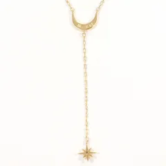 K10 ネックレス ダイヤモンド 0.01ct 総重量約0.9g 約42cm