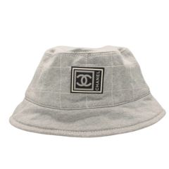 CHANEL バケットハット ホワイト - メルカリ