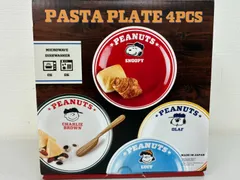 1E24-70475 スヌーピー パスタボウル ４枚セット