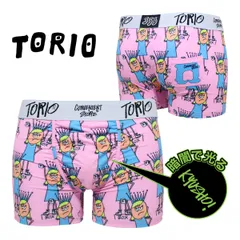 TORIO トリオ ボクサーパンツ 自由な女神 Pink メンズ 男性 下着 2601004のサムネイル