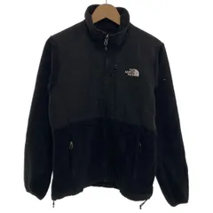 【中古】　THE NORTH FACE　フリース　ジャケット　ハイネック　フルジップ　切替　無地　ワンポイント　刺しゅう　アウトドア　古着　/7113