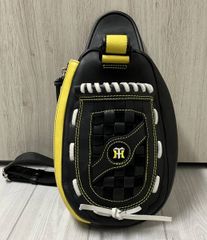 TRION 黒 野球グローブ メッシュバックパックスタイル - メルカリ